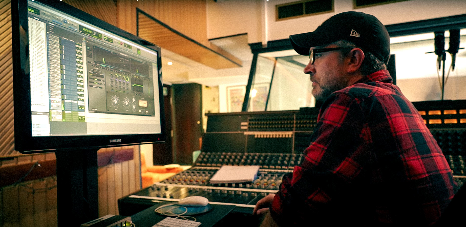 Recording & mixing rock with Adrian Bushby